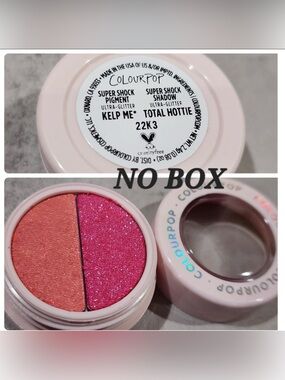 ColourPop Limited Edition SuperShock Eyeshadow | Kelp Me & Total Hottie